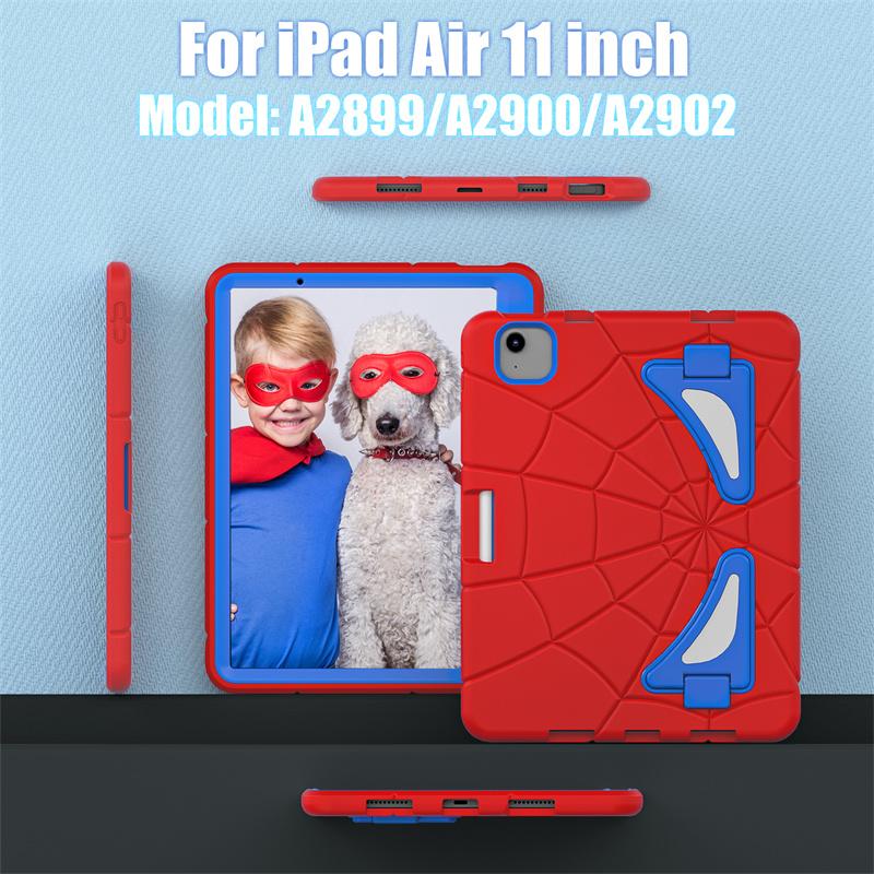 For iPad Air 11 Case iPad Pro 11" M4 4th 5th 10.9 10th 10.2 9th 8th 7th Generation Shockproof Kids Tablet Stand Cover Funda