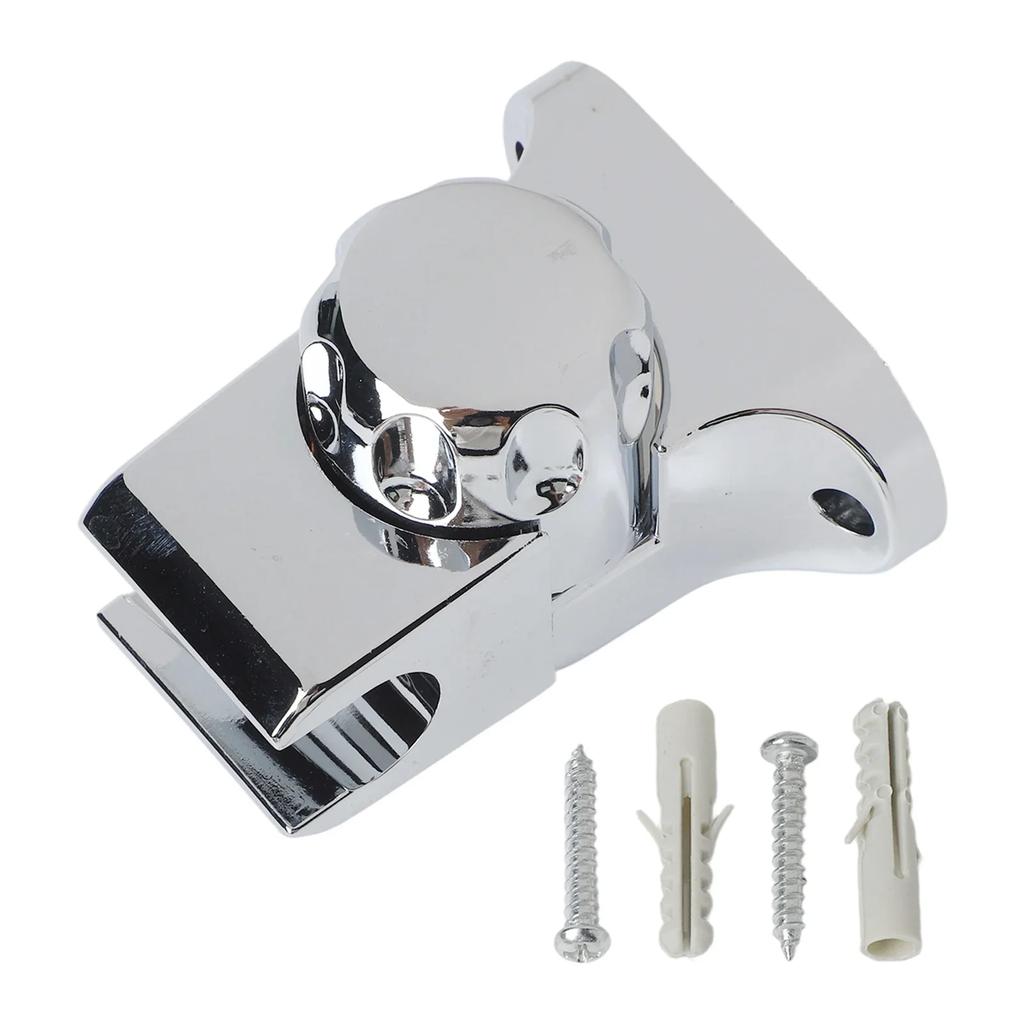 Shower Head Holder 1PCS ABS Accessories Adjustable Fixtures For Bathroom Home Shower Bracket Silver Suction Useful