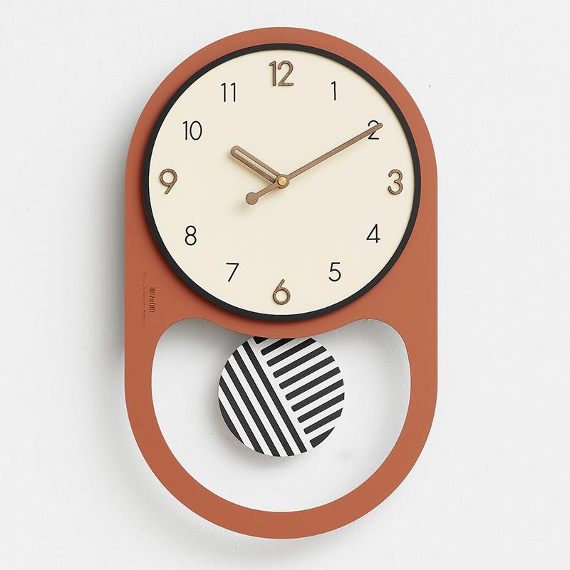 Modern Aesthetic Wall Clocks Bathroom Bedrooms Design Wall Clocks Minimalist Quartz Orologio Da Parete Living Room Decoration