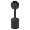 Wooden Candle Holder Vintage Black Candlestick Stand Decorative Candlestick Holder for Dining Tables