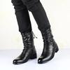 Men Leather Shoes Sneakers Mens Boots Fashion Casual Ankle Boots Man Male Platform Shoes for Men Designer Luxury Shoes