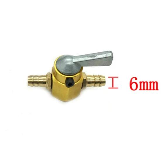 Universal Inline 6mm 8mm In-Line Petrol / Fuel Tap Motorcycle On-OFF Petcock Fuel Switch