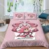 Fashion Hazbinel Game Bedding Set Single Twin Full Queen King Size Bed Set Kids Bedroom Duvetcover Sets Bed Sheet Set