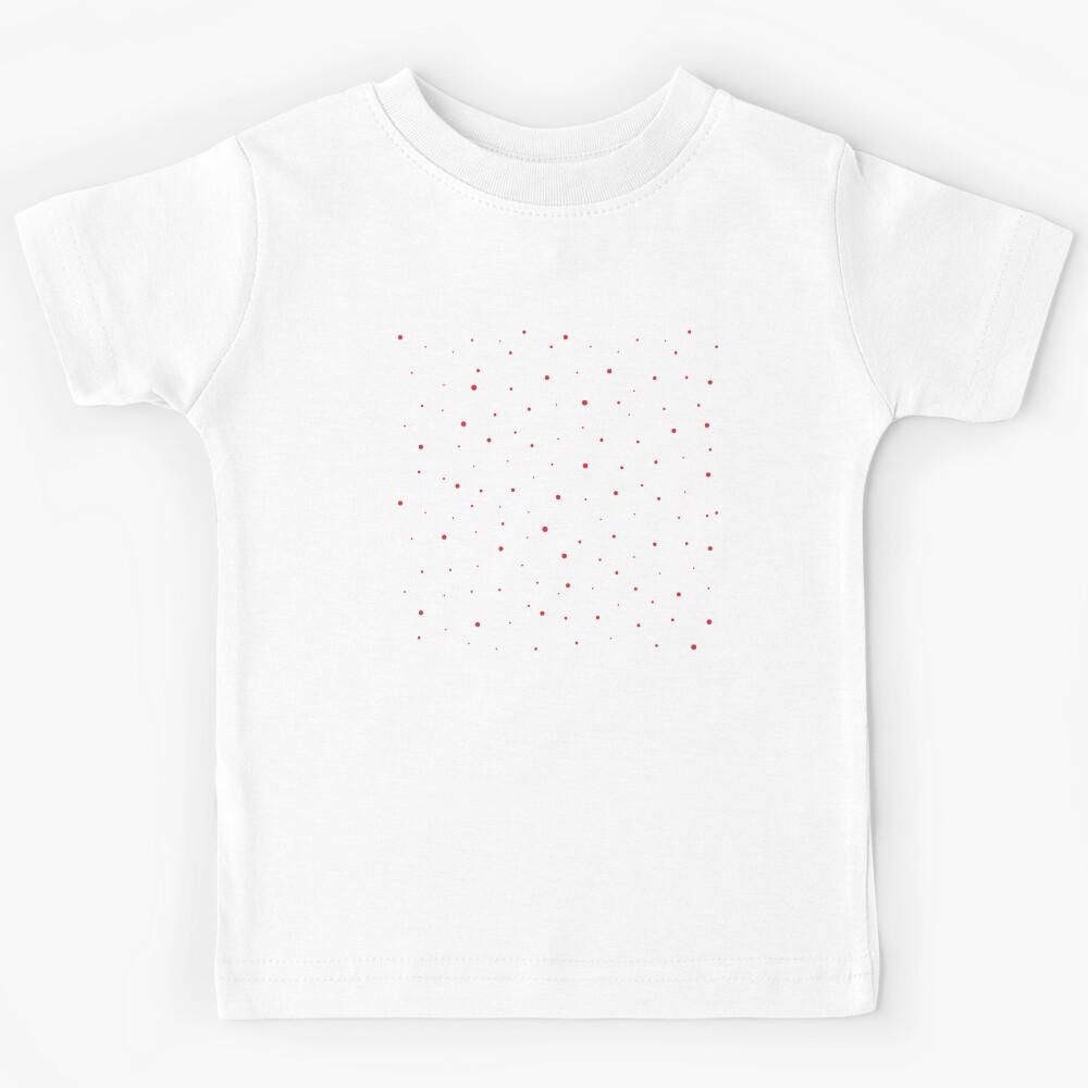 Red dots Kids T-Shirt 140