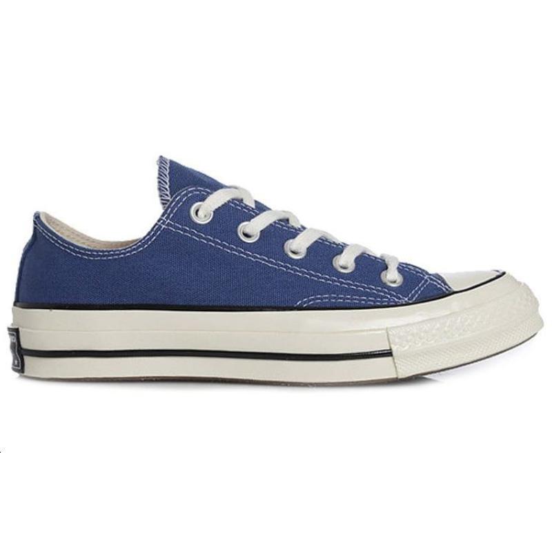 Converse Chuck Taylor Ox Chuck Trendy Versatile Low-Top Canvas Unisex Navy Blue