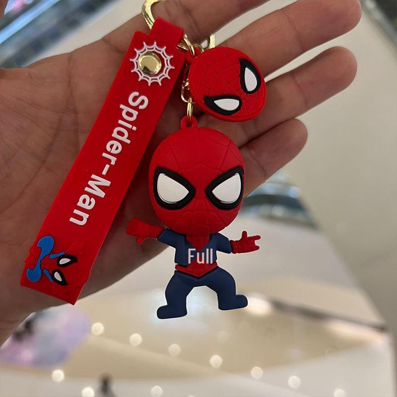

Милый мультяшный брелок для пары Человек-паук - Подвеска для автомобиля и украшение для рюкзака