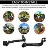 JFG RACING Motorcycle Gear Shifter Folding Shift Lever CNC For KLX 110 KLX110 KLX110L KLX110R 2010- Dirt Pit Bike Black