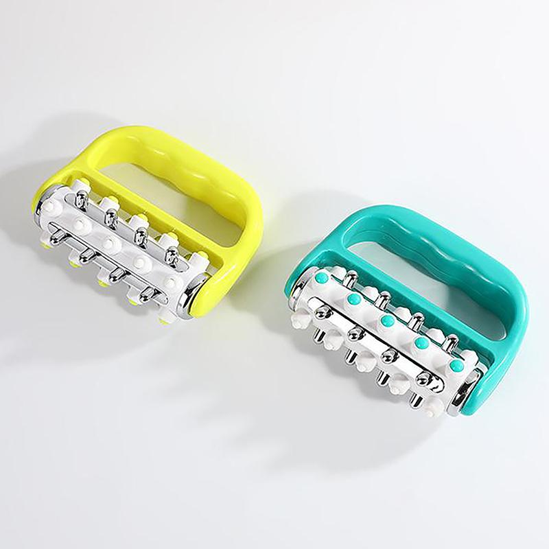 Cellulite Massager Roller Handle Fat Press Lymphatic Drainage Massager Body Muscle Massage Roller Myofascial Release Fitness