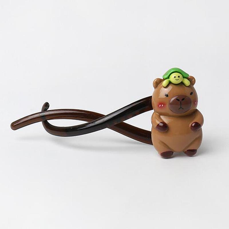 

Мультяшна Мила Капібара Шпилька Заколки Краб Твіст Мода Мила Капібара Затискач для Волосся Шпилька Аксесуари для Волосся Головний Убір Подарунки