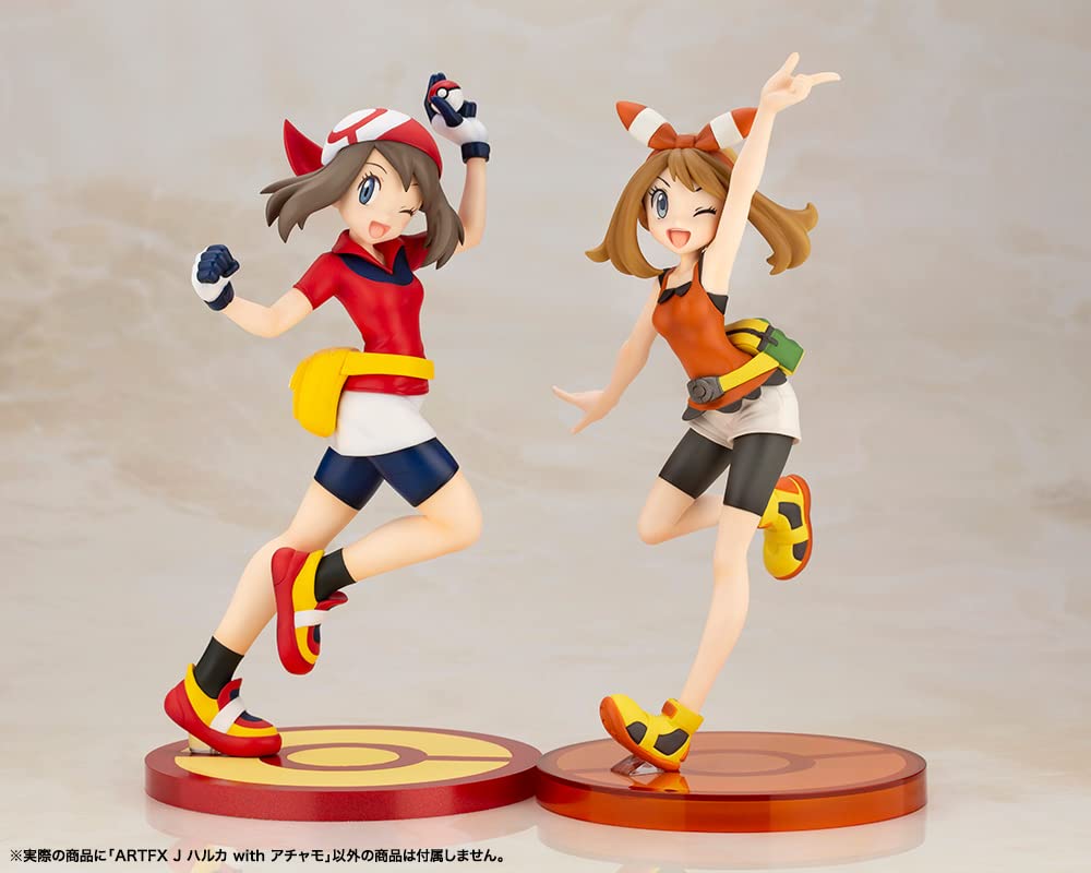 ARTFX J Series Haruka with Achamo Scale PVC Painted Finished Figure PP962 "Pokémon" 1/8