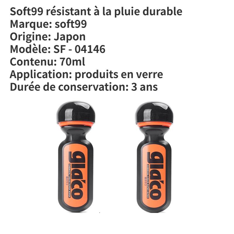 Soft99 Japan Glaco Windshield Oil Film Removal Durable Rain Repellent Antirain Coating Anti-rain Treatment Universal