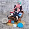 Anya Forger Figure Statue Anime Spy X Family Kawaii Anya Action Figurine Sculpture Desk Living Room Decoration Home Accessories