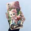 New For Vivo S1 1907 Case Lovely Cartoon Cat Liquid Silicone Soft TPU Shockproof Back Cover For Vivo V17 Neo VivoS1 Phone Case