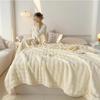 Thickened Milk Velvet Rabbit Fleece Throw Blanket