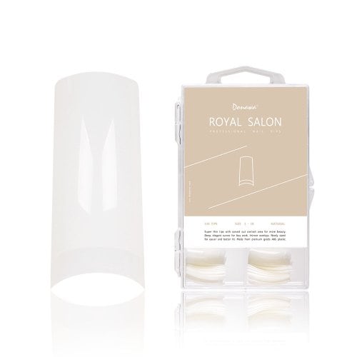 

Donna and Nail Tips Artificial Nails Royal Salon Natural 100nail CT10-100N-N
