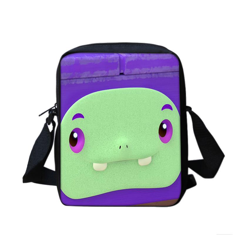 Abby Hatcher shoulder bag new small and large capacity versatile cartoon print student boy or girl best birthday gift for school