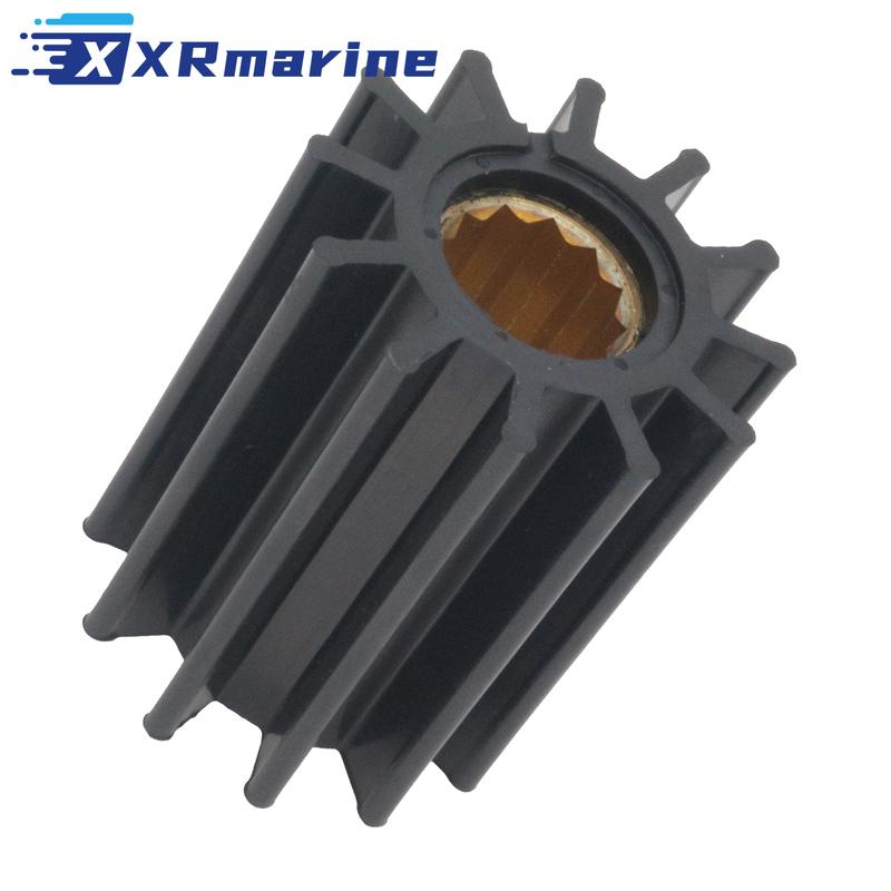 Sea Water Pump Impeller Kit Fits for Volvo Penta D6 Series With Round Cover 21419376
