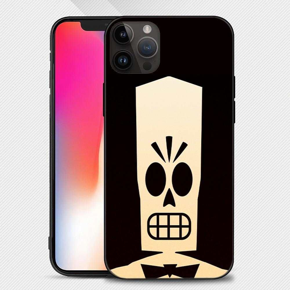 

Чехол для игрового телефона Grim Fandango для iPhone15 14 13 12 11 Pro Max Mini X 7 8, мягкий чехол iPhone12