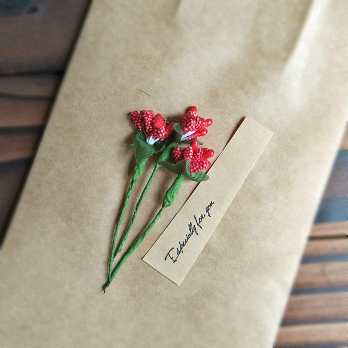 Handmade Multi-Color 3-Flower Gift Box - DIY Paper Flower Home Ornaments