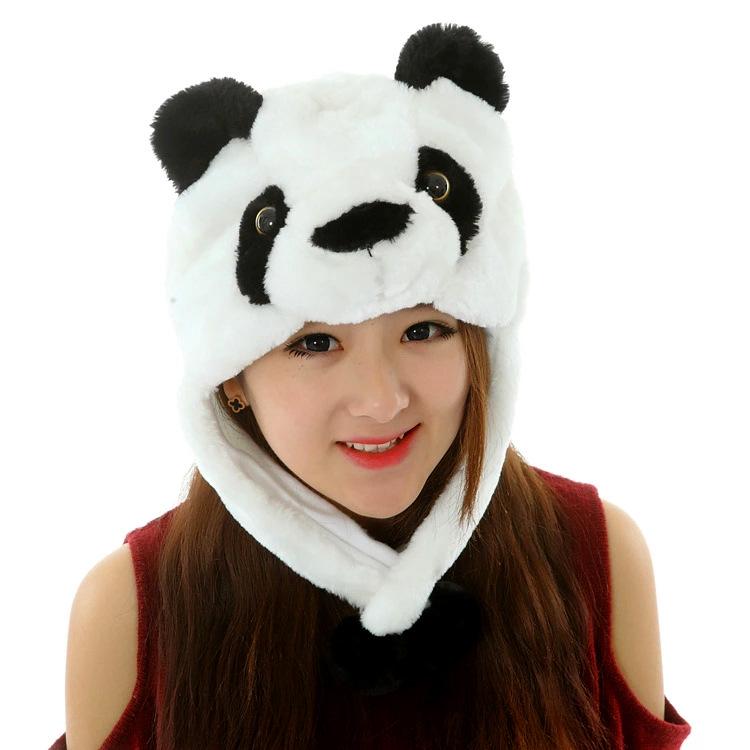 Adorable Panda Hat with Moving Ears - Cute Performance Prop, Gift, or Souvenir