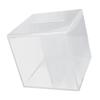 Clear Money Bank Large Capacity Drop Resistant Transparent Ballot Tip Box Acrylic Coin Bank for