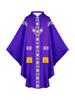 Medieval Halloween Priest Cloak with Tassels: Cosplay Long Robe Costume