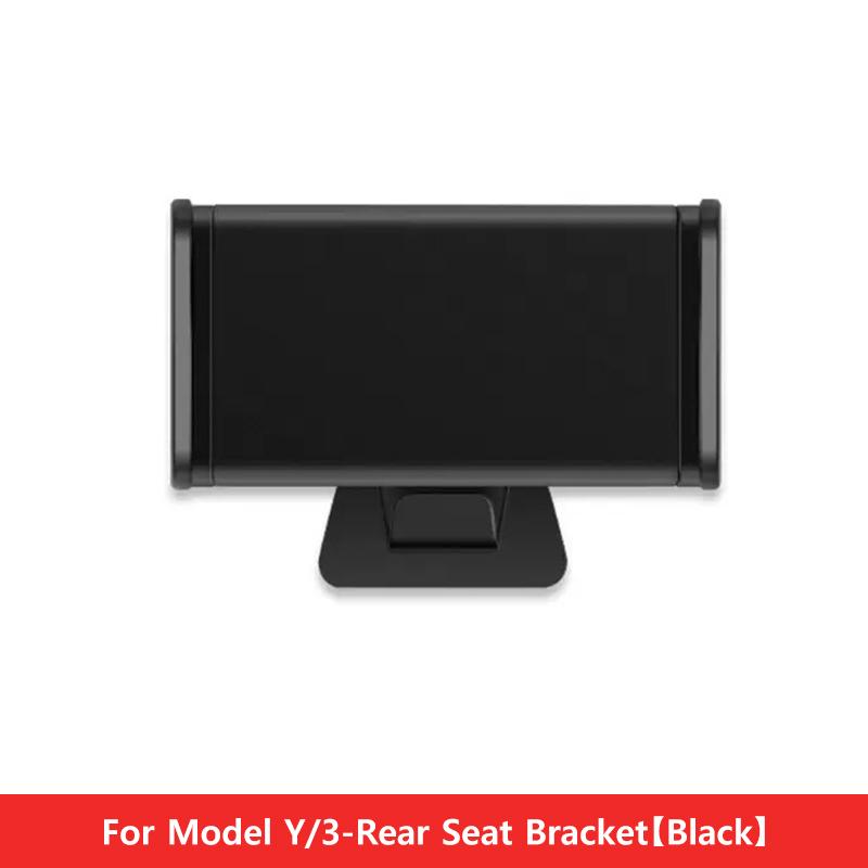 

Rear Seat Bracket For Model Tesla Y/3 Mobile Phone Holder Rear Seat Hooks Tablet iPad Stand Artifact Car Interior Accessories чёрный