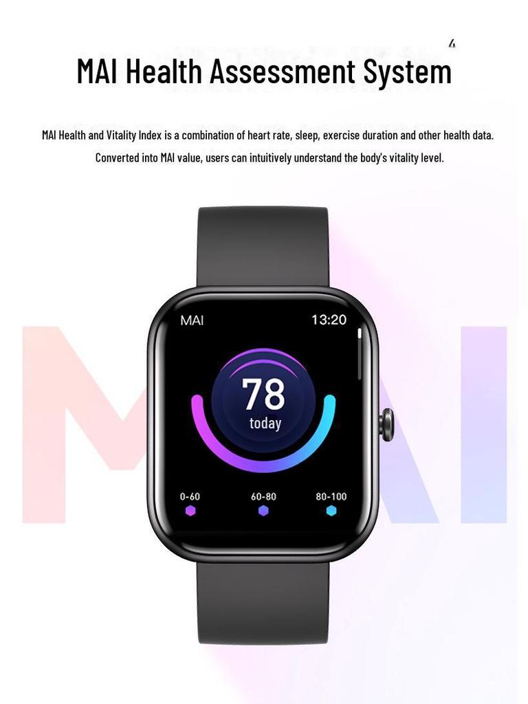 GTS5 Multi-Functional Smart Sports Health Monitoring Watch