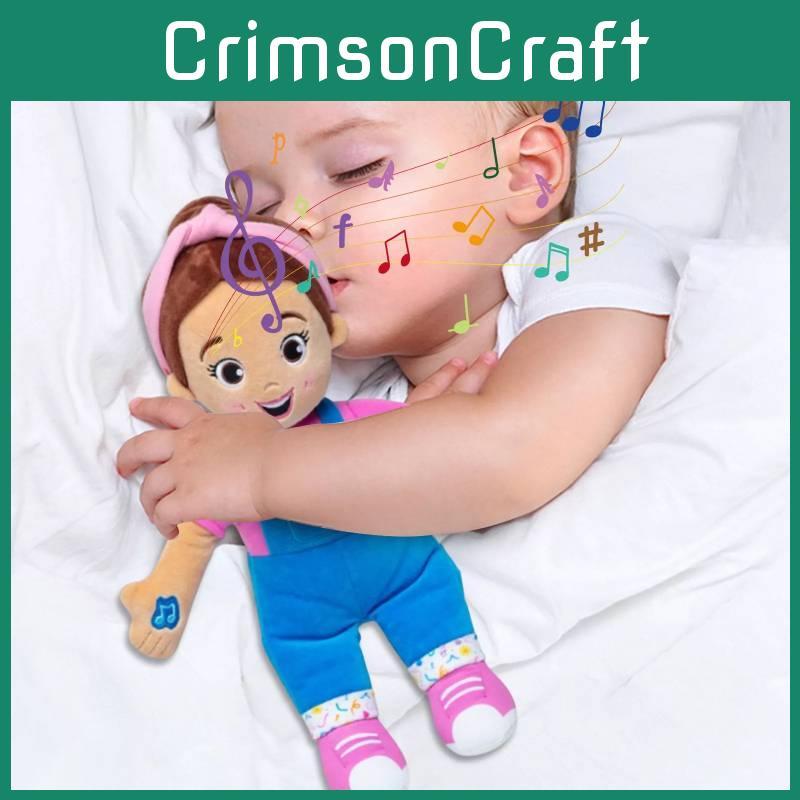 Adorable Ms Rachel Plush Doll Soft Cotton Stuffed Toy For Kids With Comforting Features