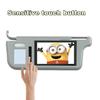 2Pcs Pair 7" Car 2 Channel Video Sunvisor Rear View Mirror Screen Lcd Monitor For DVD/VCD/GPS/TV Input Signal And Car Rearview Camera Touch Button