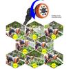 Gartenschlauch-Wand 8 Muster Multifunktional ABS TPR Aluminiumlegierung Langer Schlauchdüse Sprüher Für Landwirtschaft Bewässerung Auto