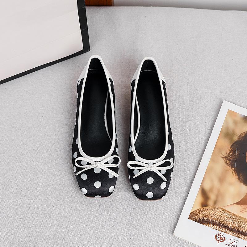 Women's Dress Shoes Wedding Square Toe Low Heel Pumps Shoes Slip On Chunky Block Heels for Women Comfortable Dress Shoes for Office Work Business