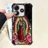 Virgen Mary Virgin De Guadalupe Soft Phone Case For Xiaomi Poco X7 X8 Pro Max X6 X5 X3 F8 Ultra F7 M8 M7 M5S Redmi 15C 15A 15 14