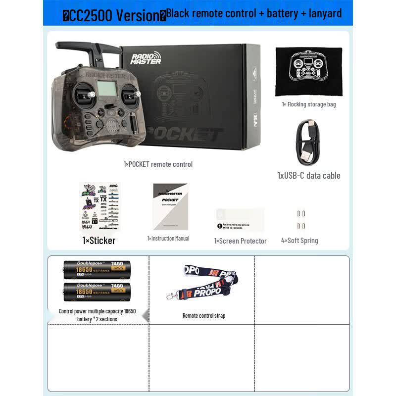 Radiomaster Pocket FPV Drone Remote Controller