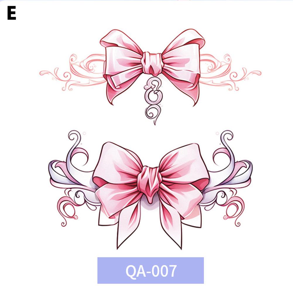 Barevné tetovací nálepky motýlů Vodotěsné Dlouhotrvající Roztomilé Japonské Dopamin Omyvatelné Tetování St G1S6