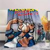 1 Stück Werner Comic-Druck Flanelldecke, Hohe Qualität, Bequem für alle Jahreszeiten, Heimdekoration, Wärme und Komfort, Perfekt für Weihnachtsgeschenke245
