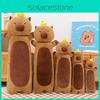 Topped Long Orange Strip Capybara Plush Toy Cute Doll Girl Kid Gift Birthday