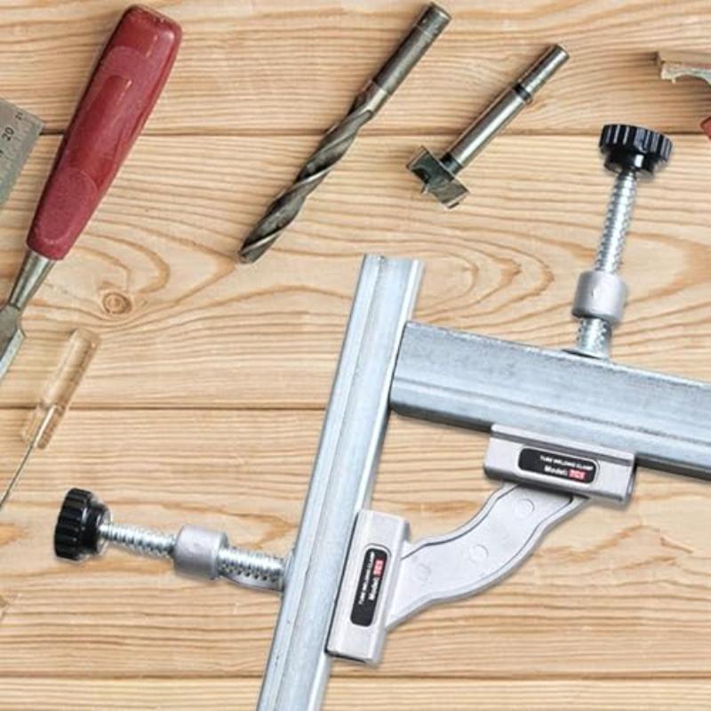 

Tube Clamp Heavy Duty Corner Clamp Adjustable 90 Degree Positioning Jig Stainless Steel Craftsmen and Hobbyists for Welding TC1