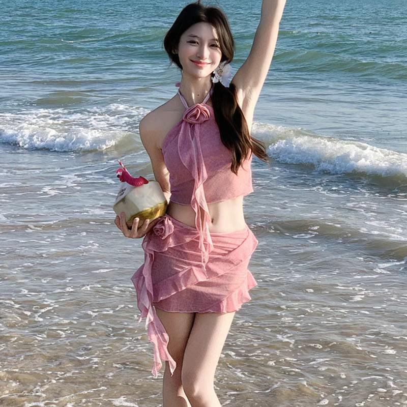 Cute Girl's Diary: Pure Desire Three-Piece Sexy Bikini for Women