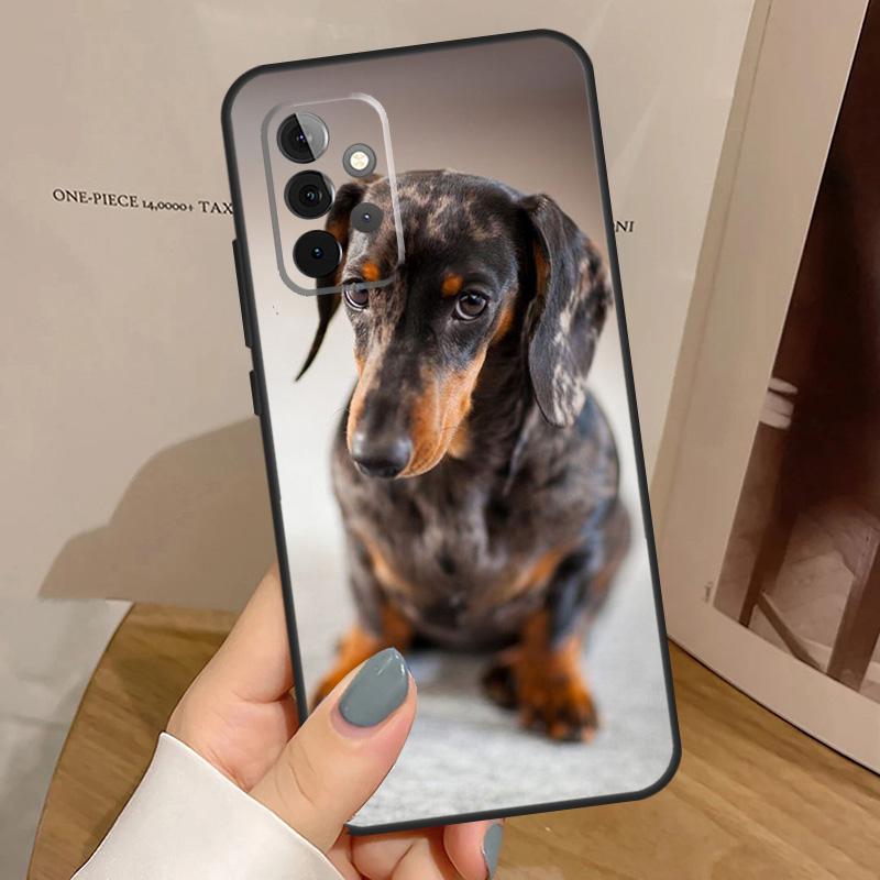

Чохол для собаки Такса Даксхунд Для Samsung Galaxy A34 A54 A14 A15 A35 A55 A52 A32 A12 A51 A71 A13 A23 A33 A53 Samsung A52S 5G