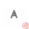 Copper Metal 26 English Letter Bead Component Charm Bead Component Compatible With Do It Yourself Brand Bracelet High Quality Fine Jewelry Neutral
