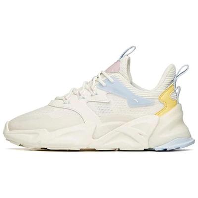Life Collection Comfortable Low Top Chunky Sneakers Women's White Blue 922118852-3