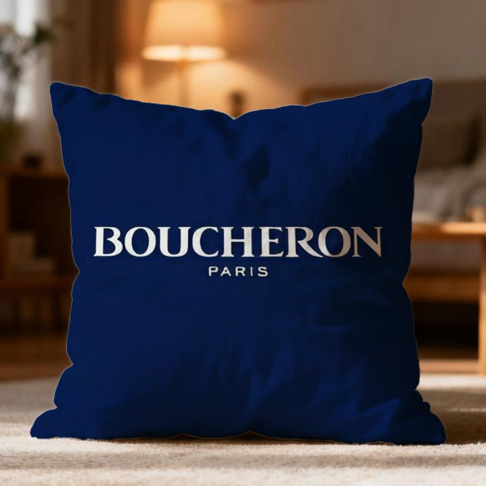

Popular B-BBoucheron Cushion Cover Soft Washable Pillow Case Multi-Scene for Couch Bed Travel Office Use 50cmx50cm
