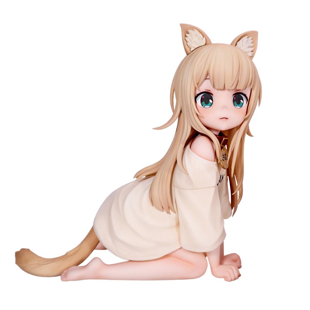 Anime Figure KINAKO cute action Figures KINAKO cat girl figurine Dolls PVC Girls Model Toys Collectibles Statues Boys Gifts 12cm 12cm