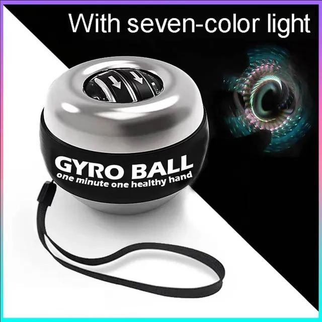 Auto Start Gyro Ball Wrist Ball Power Trainer Ball Strengthener and Forearm Strengthening Exerciser Home Gym Fitness Equipment