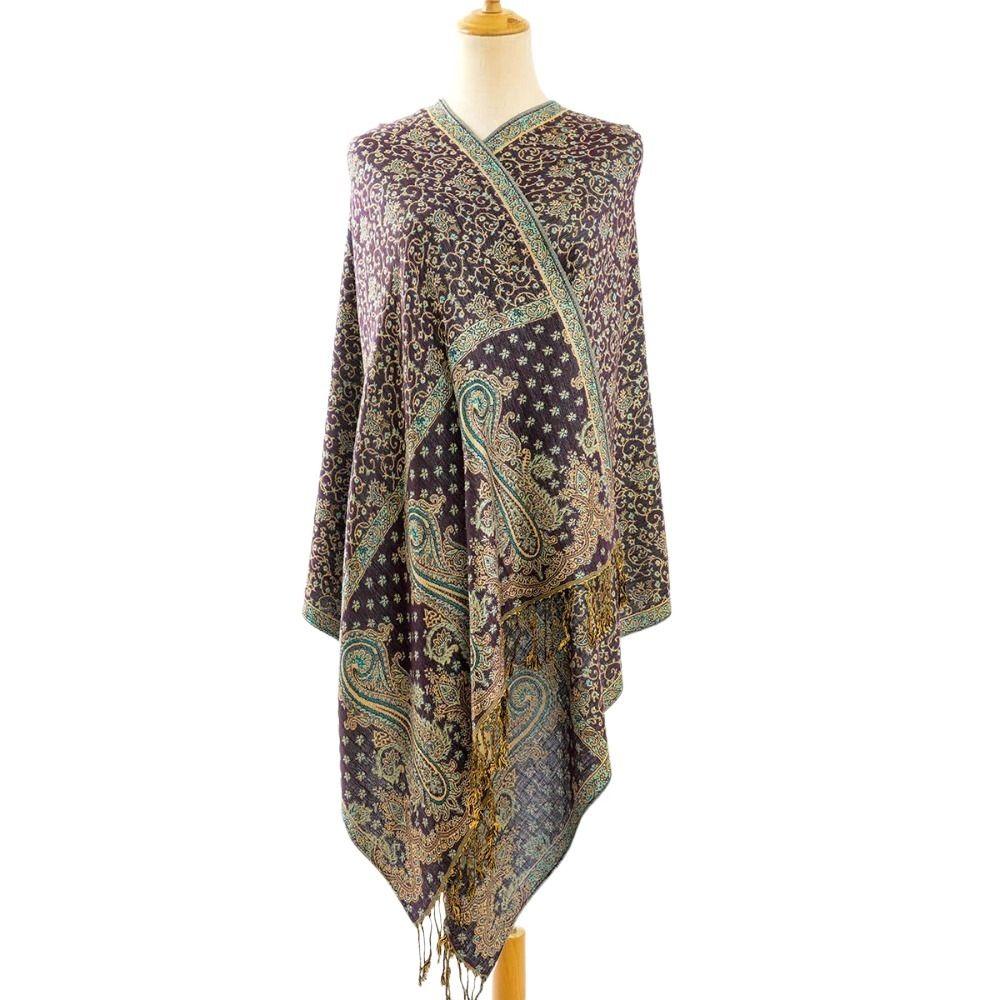 Quastenschal Paisley Pashmina Mode Hijab