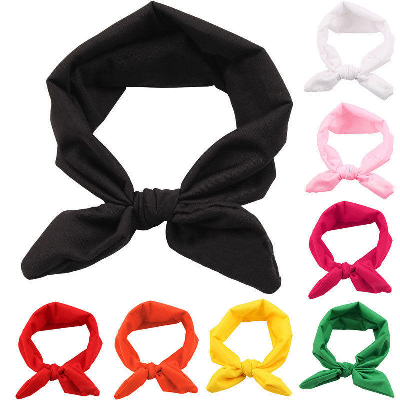 Wonderful Sweet Cute Wide Ribbon Headband Big Bow Tie Rabbit Ears Hair Band JS Wonderful Sweet Cute Wide Ribbon Headband Big Bow Tie Rabbit Ears Hair Band JS