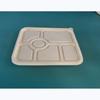 Compostable 6-Compartment Corn Starch Takeaway Containers