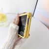 Candy Kleur Mat Huidgevoel Telefoonhoesje voor Samsung Galaxy Z Flip 7 FE 6 5 Flip 4 3 2-in-1 Scharnierbescherming Harde Achterkant
