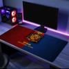 Spanien Nationalmannschaft Wappen Mauspads, Gummibasis, Esports Schreibtischmatte, Mauspads für Gamer und Bürogebrauch, Gaming Schreibtisch, leicht zu reinigende Matte